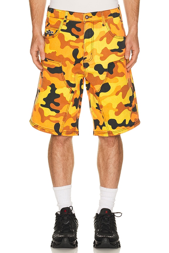 view 1 of 5 Kinda Loose Double Knee Camo Short in Lava