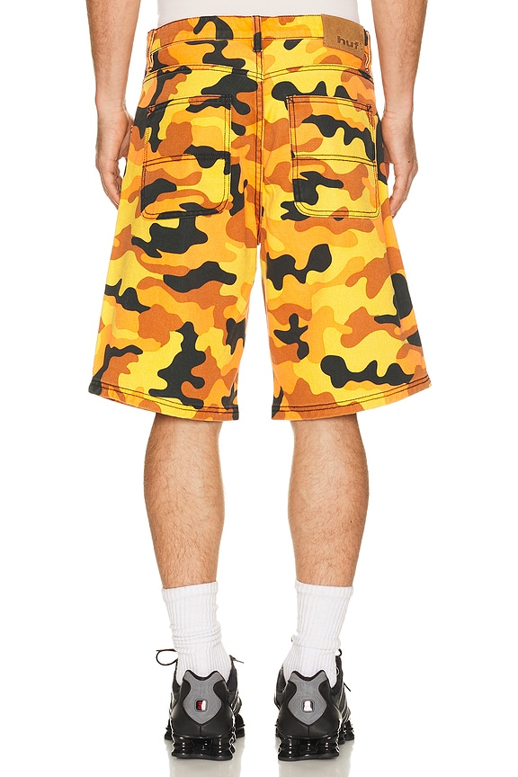 view 2 of 5 Kinda Loose Double Knee Camo Short in Lava