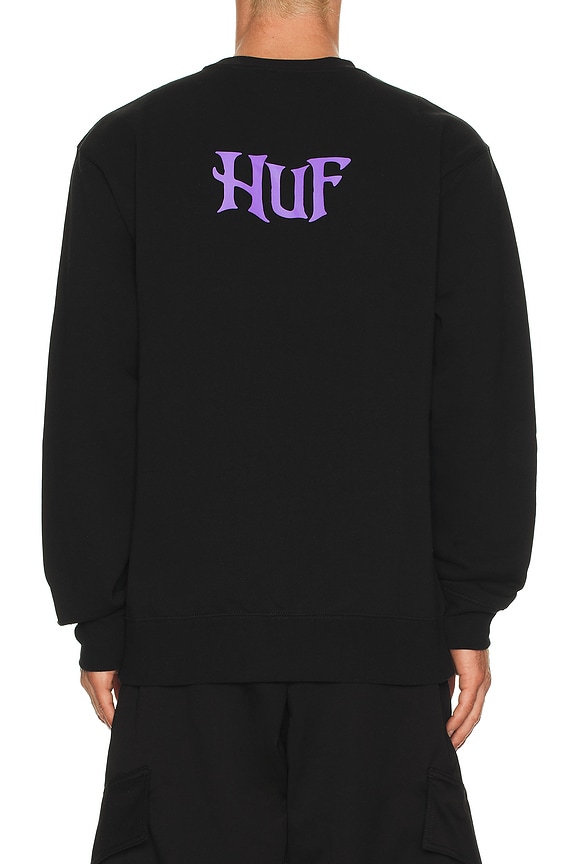 view 2 of 4 x The Nightmare Before Christmas Jack Skellington Crew Sweatshirt in Black