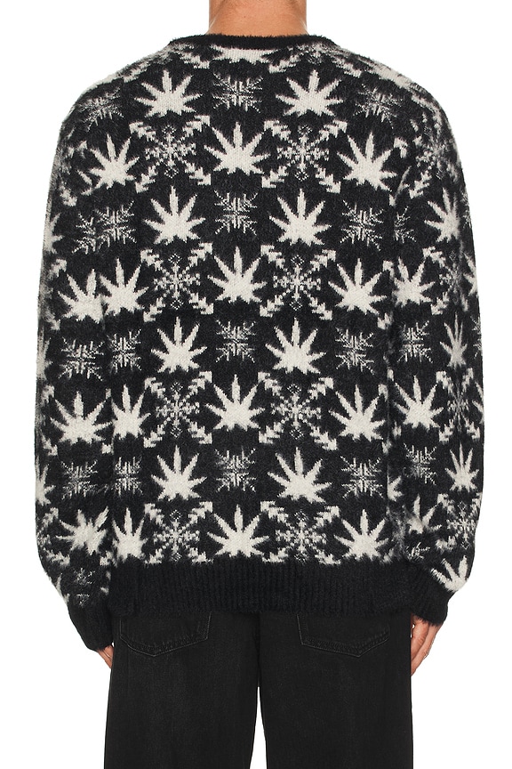 view 2 of 4 Arctic Plantlife Crewneck Sweater in Black