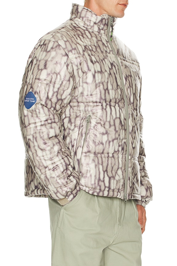 view 2 of 5 BLOUSON MATELASSÉ 89 WARPED in Muted Camo