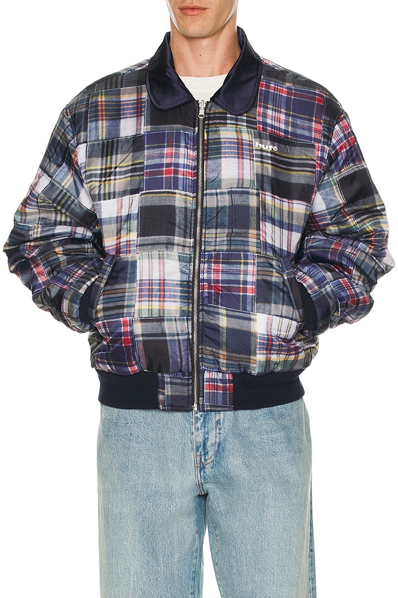 view 2 of 6 Clothiers Reversible Flight Jacket in Navy