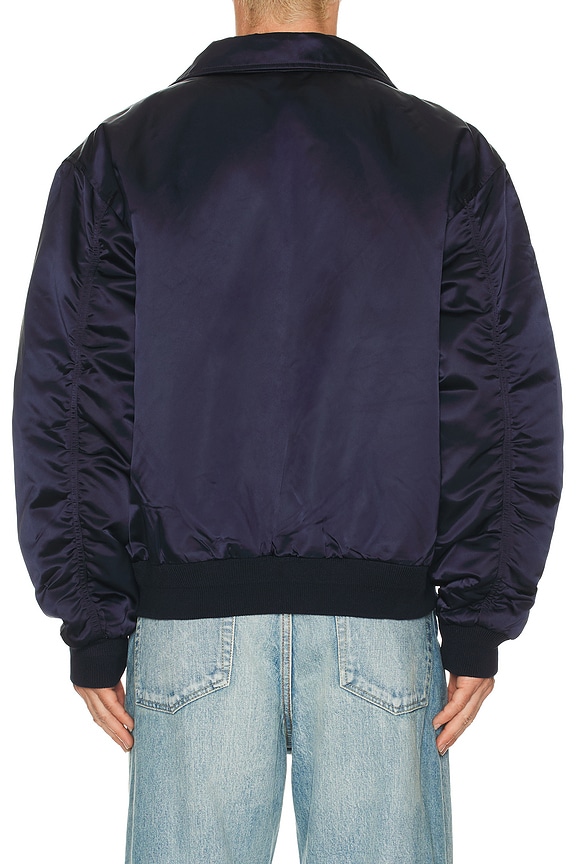 HUF CLOTHIERS リバーシブルフライトジャケット - Navy | REVOLVE