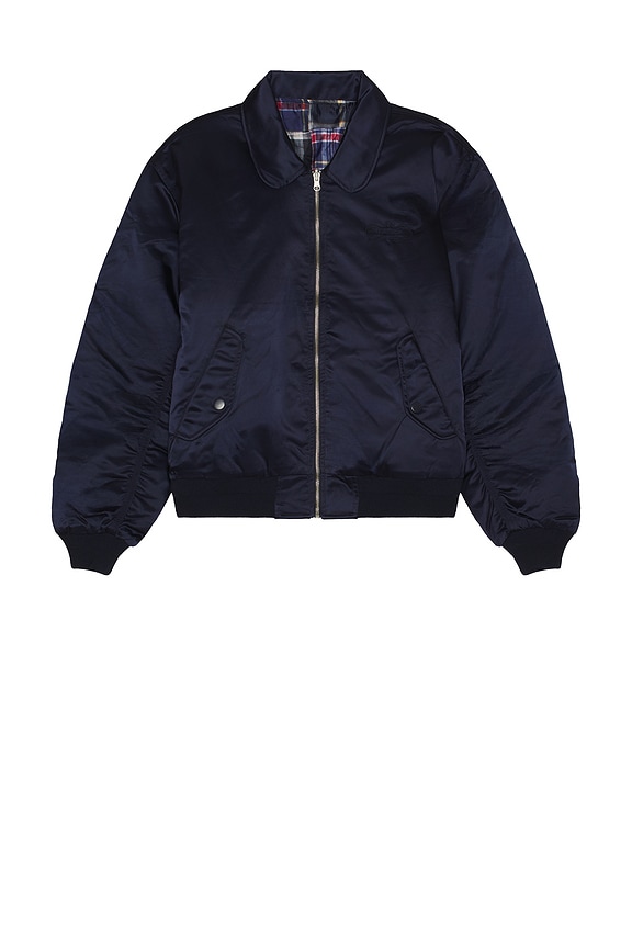 HUF CLOTHIERS リバーシブルフライトジャケット - Navy | REVOLVE