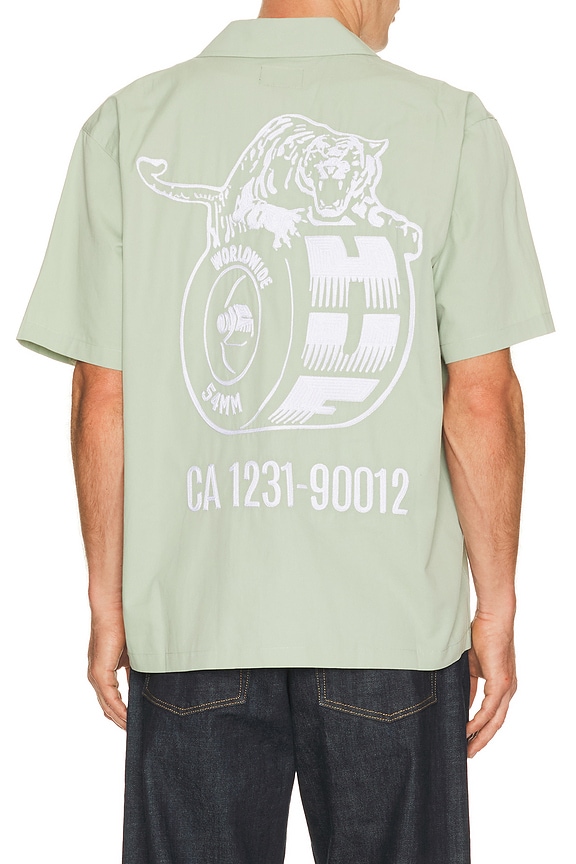 view 2 of 5 Urethane Work Shirt in Mist Green
