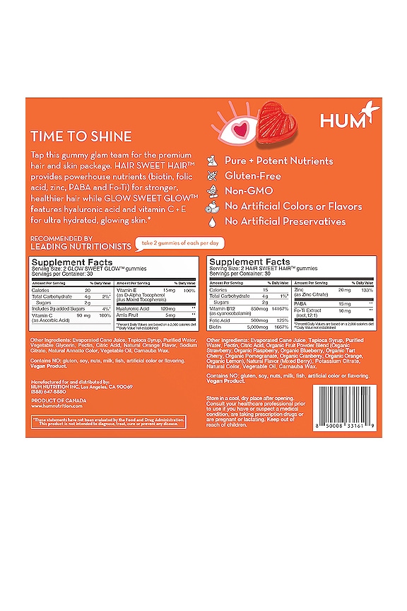 view 2 of 2 DUO SUPPLÉMENT GUMMY GLAM in 