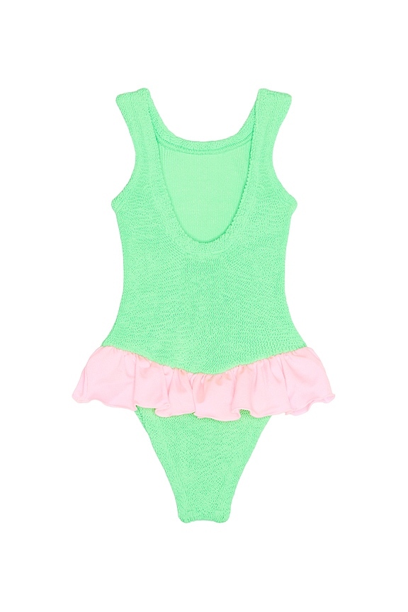 view 2 of 2 MAILLOT DE BAIN DUO DENISE in Lime & Bubblegum