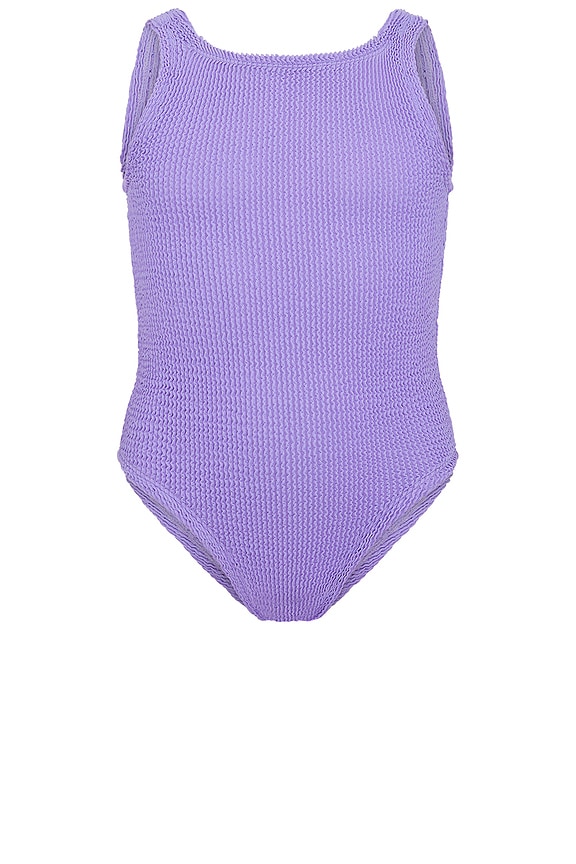 view 1 of 10 Kids Classic Swim One Piece in Lilac