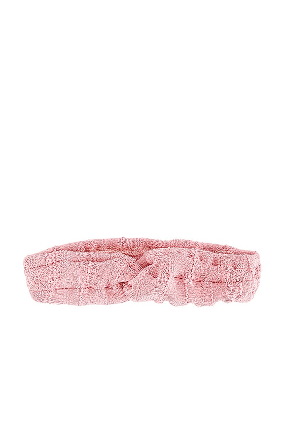 view 2 of 2 BANDEAU NILE in Metallic Dusty Pink