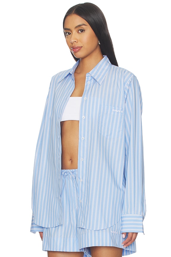 view 2 of 5 CAMISETA TIRANTES A RAYAS STRIPE SHIRT in Cornflower