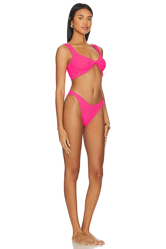 view 2 of 3 Juno Bikini Set in Hot Pink