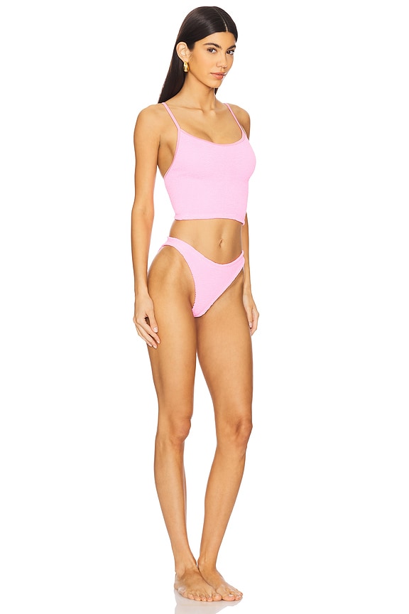 view 2 of 3 Strap Bikini Set in Bubblegum