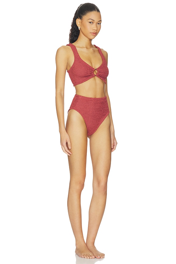 view 2 of 3 CONJUNTO BIKINI NADINE in Metallic Rosewood