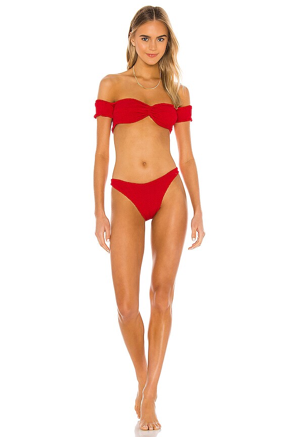 view 1 of 4 Brigette Bikini Set in Red