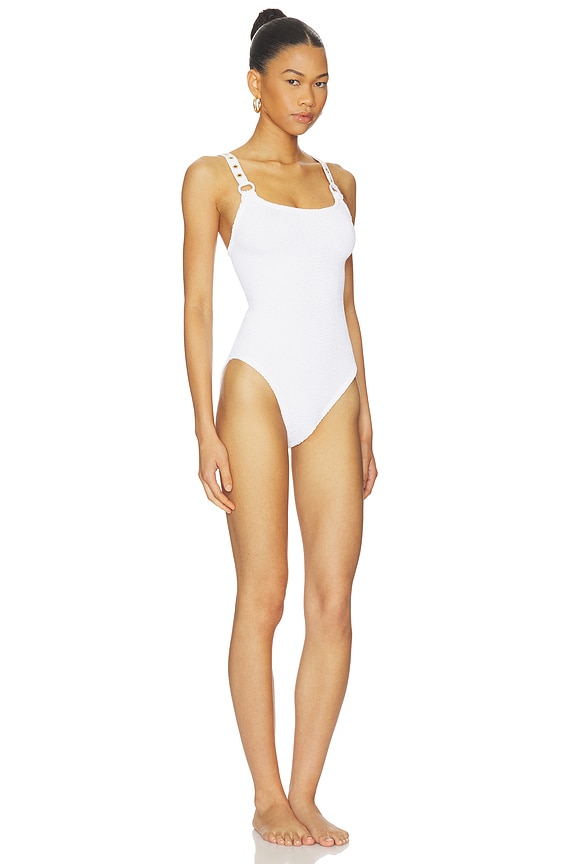view 2 of 3 MAILLOT DE BAIN 1 PIÈCE TESSA in White