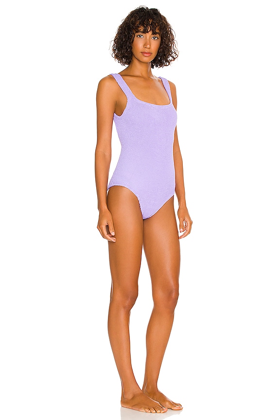 view 2 of 3 Square Neck One Piece in Lilac