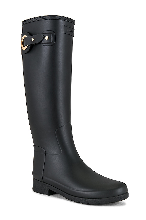 view 2 of 5 BOTAS DE CAÑA ALTA REFINED in Black