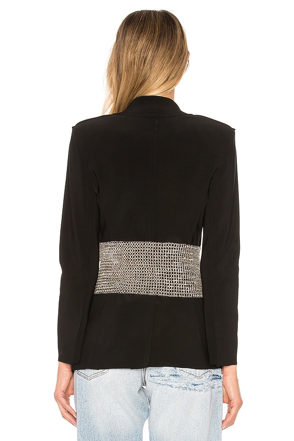 view 2 of 3 Nadya Chain Corset in Silver