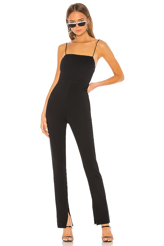 h:ours Tammi Jumpsuit in Black | REVOLVE