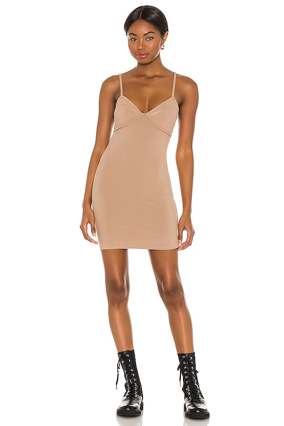 view 2 of 4 Eva Dress in Tan