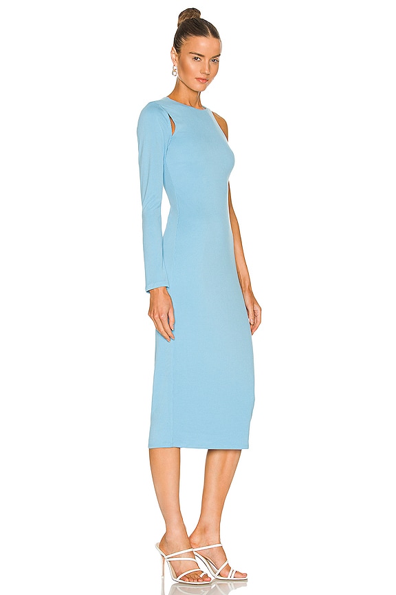 view 2 of 4 Joelle Midi Dress in Cyan Blue