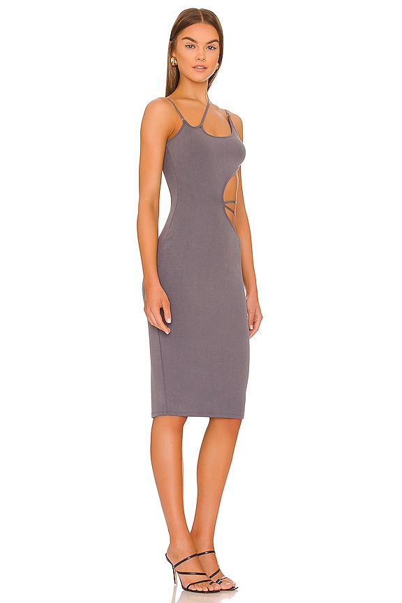 view 2 of 3 Cece Midi Dress in Gray