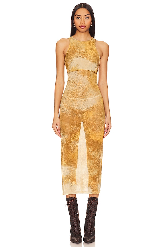 view 2 of 4 Jo Midi Dress in Faded Olive