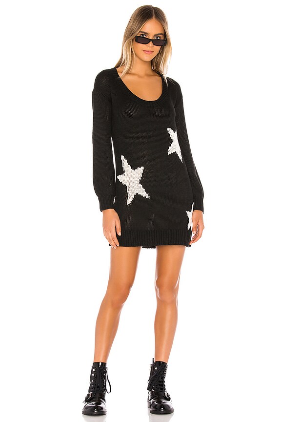 view 1 of 3 VESTIDO JERSEY VERA in Black