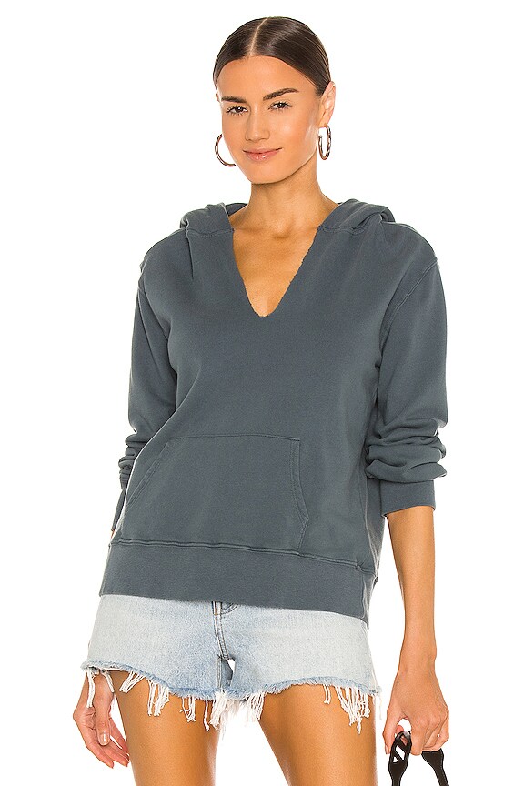 view 1 of 4 Slouchy Hoodie in Midnight Grey