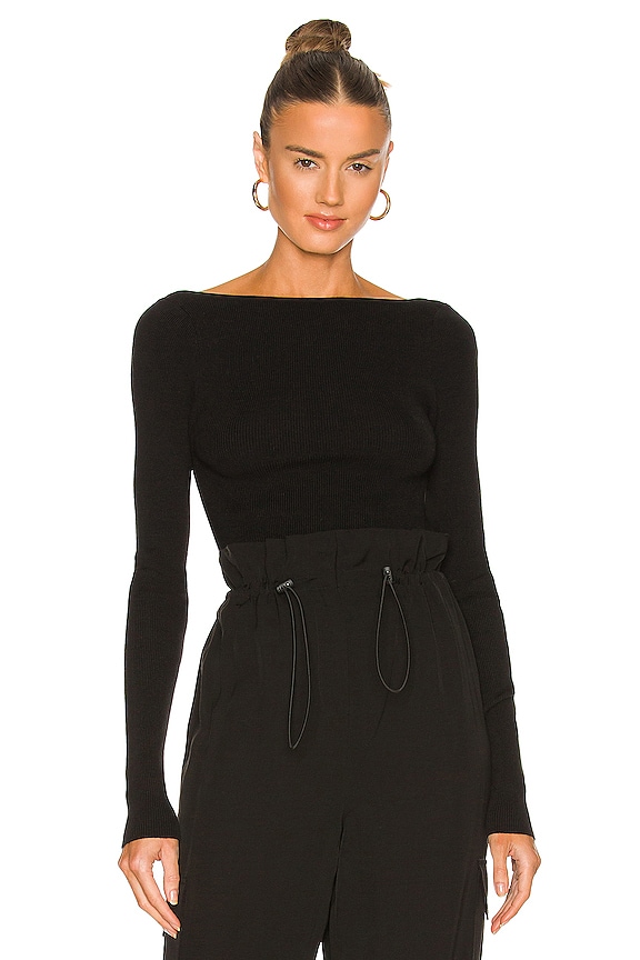 view 2 of 5 Melody Knit Top in Black