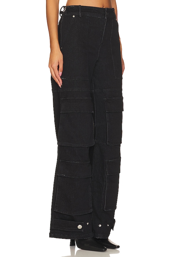 view 2 of 4 PANTALONES PAMELA in Washed Gray