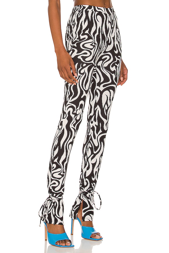 view 2 of 4 PANTALÓN JORDAN in Black & White