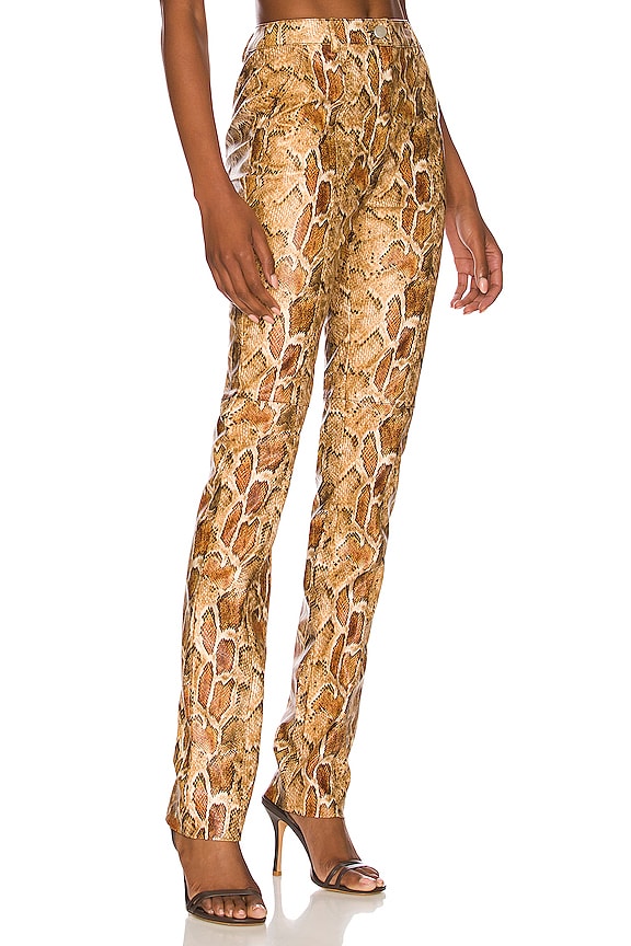 view 2 of 4 PANTALON EVANGELINE in Tonal Brown