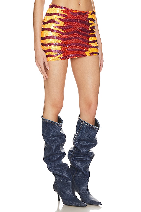 view 2 of 5 JUPE MIRANDA in Orange & Pink