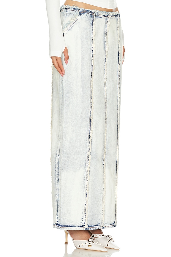 view 2 of 4 Letitia Maxi Skirt in Lt Tinted Bleach