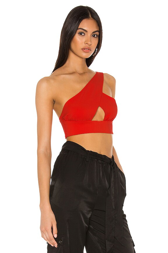 view 2 of 4 Thea Top in Fiery Red