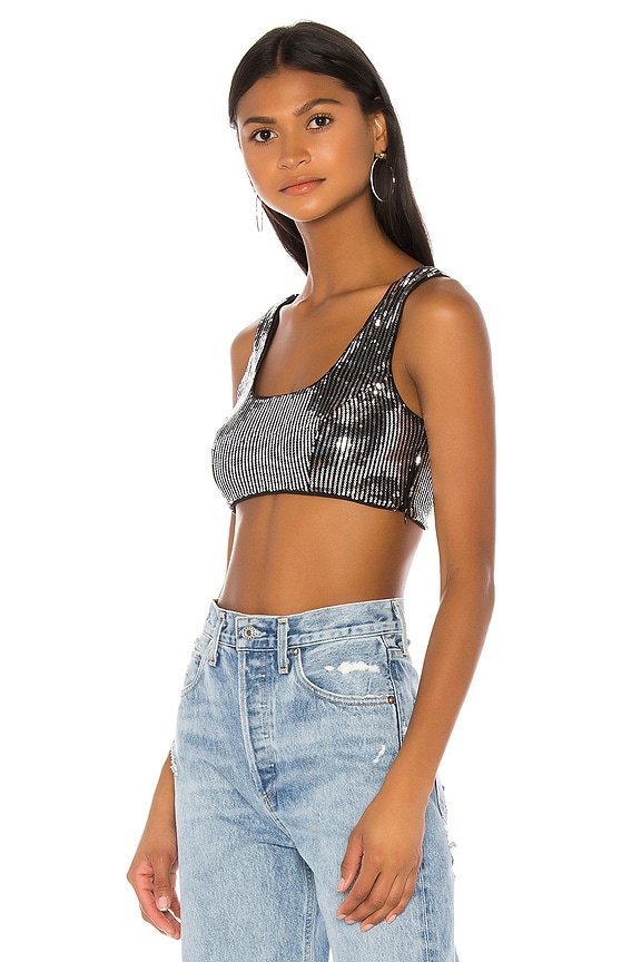 view 2 of 5 TOP SIN MANGAS SHIRLEY in Silver