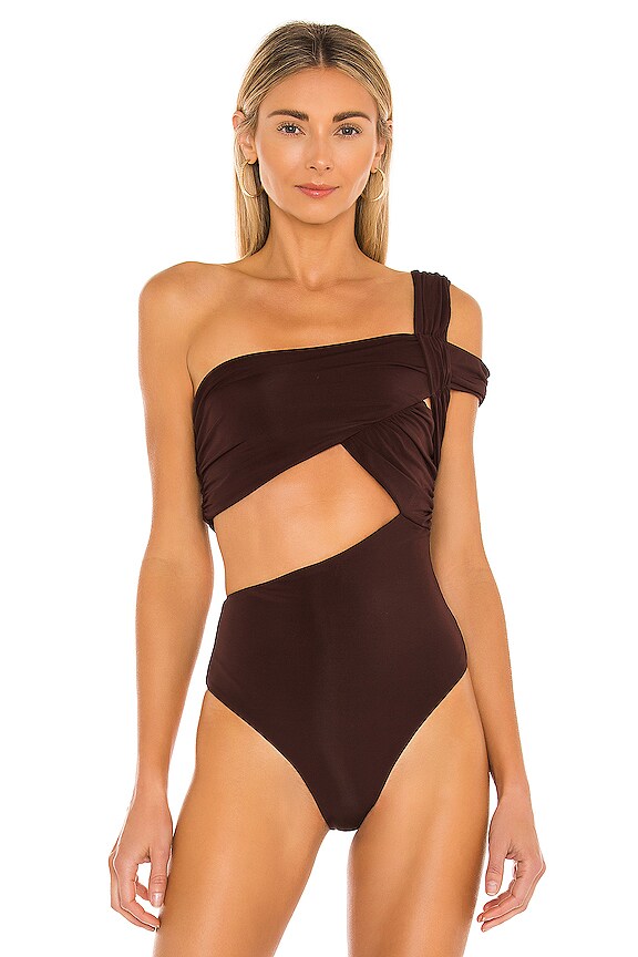 view 2 of 6 Gabby Bodysuit in Brown