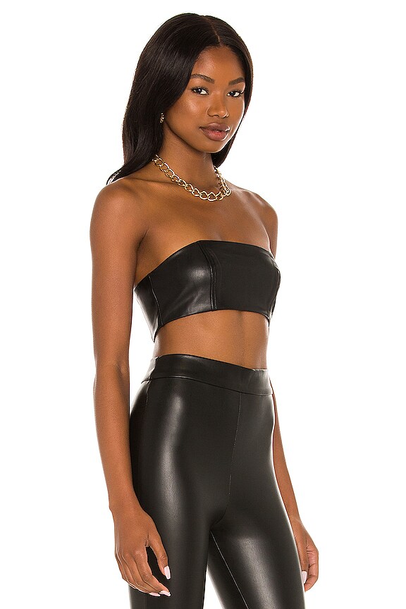 view 2 of 4 TOP BANDA ALVINA in Black