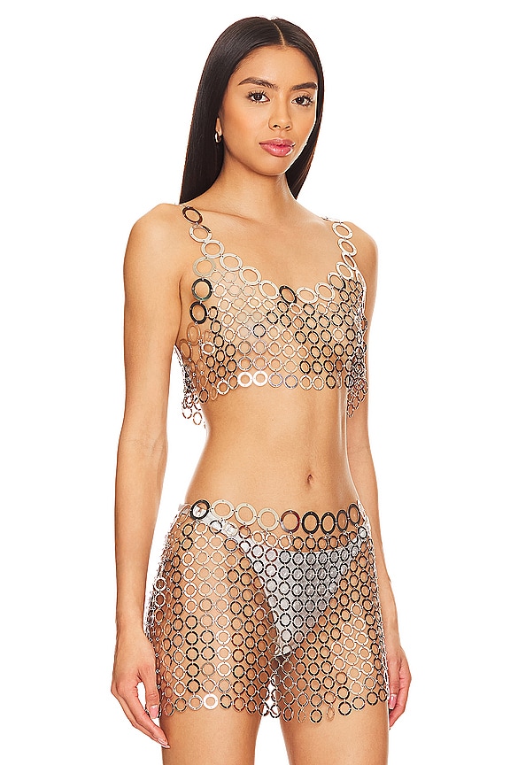 view 2 of 5 Sylvie Top in Silver