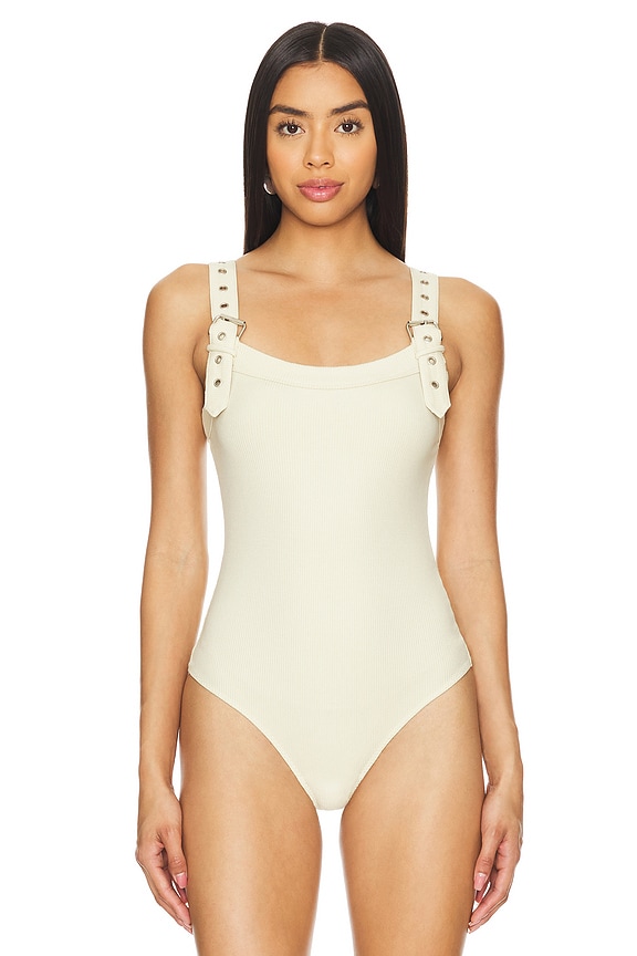 view 2 of 5 Eve Bodysuit in Beige