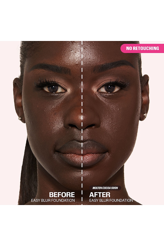 view 2 of 11 BASE EASY BLUR FOUNDATION in Molten Cocoa 595N