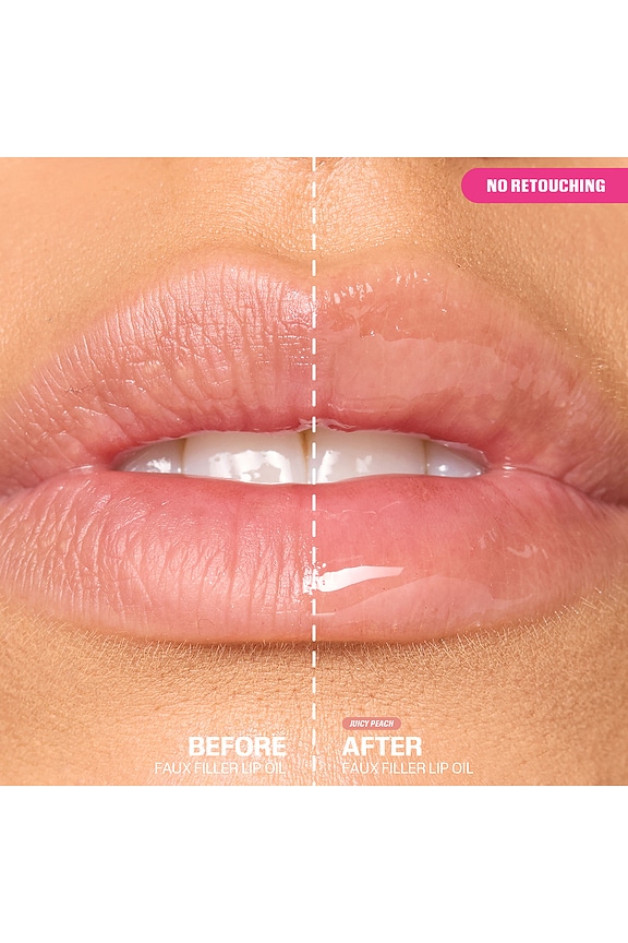 view 2 of 8 BRILLANT À LÈVRES FAUX FILLER OIL in Juicy Peach