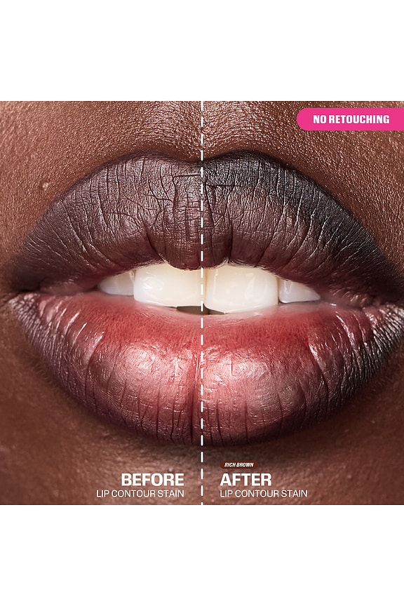 view 2 of 11 ROUGE À LÈVRES LIP CONTOUR LIP STAIN in Rich Brown