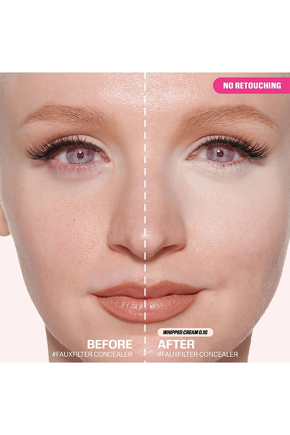 view 2 of 11 CORRECTOR FAUX FILTER LUMINOUS MATTE CONCEALER in Whipped Cream 0.1