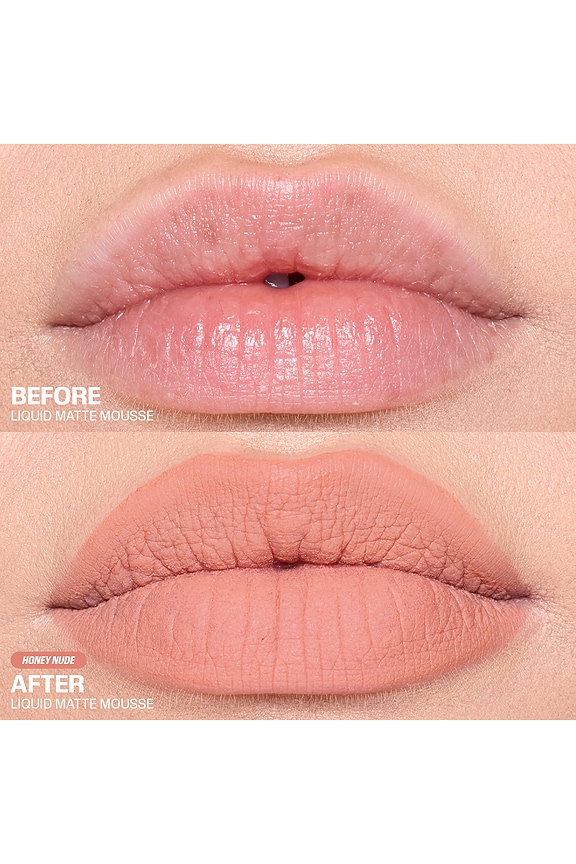 view 2 of 10 ROUGE À LÈVRES LIQUID MATTE MOUSSE in Honey Nude