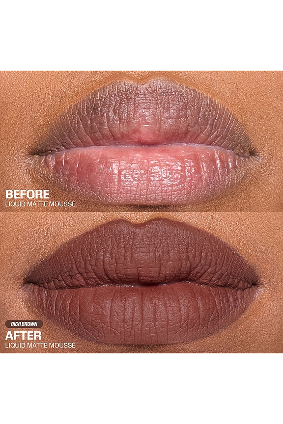 view 2 of 10 BARRA LABIOS LIQUID MATTE MOUSSE in Rich Brown