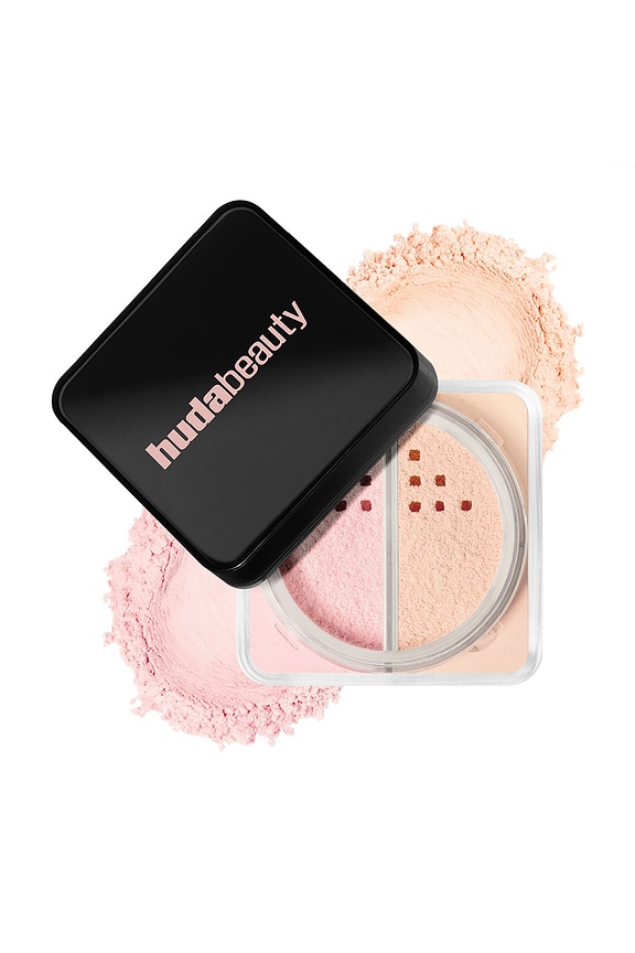 view 1 of 10 POUDRE DE FINITION EASY BAKE LOOSE POWDER DUO in Cherry Peach