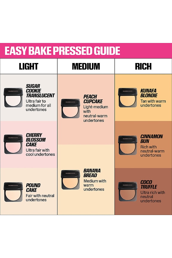 view 2 of 12 POUDRE PRESSÉE EASY BAKE PRESSED POWDER in Powder Sugar Cookie