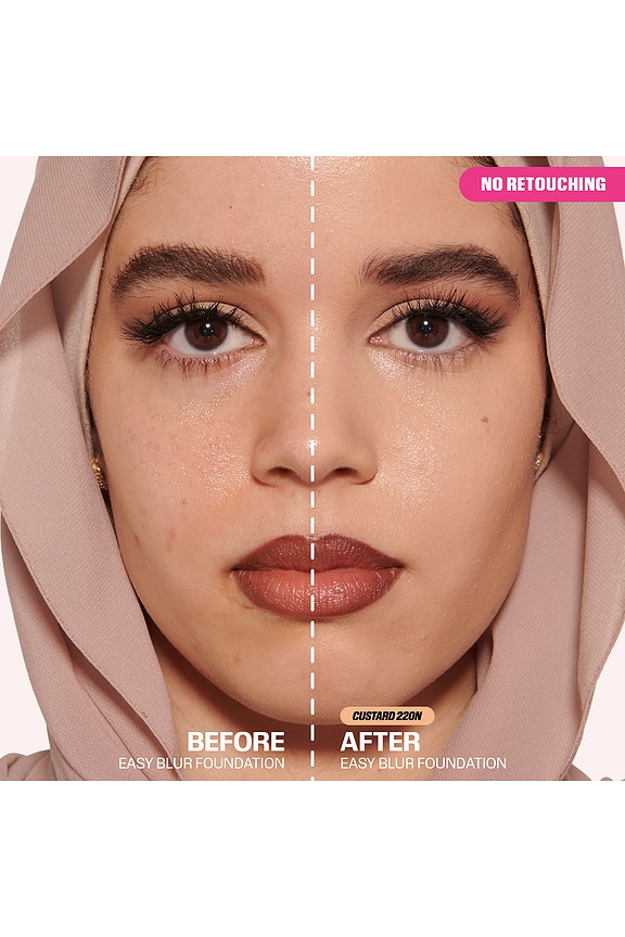 view 2 of 11 MAQUILLAJE EASY BLUR FOUNDATION in Custard 220N